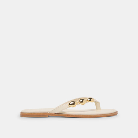 Dolce Vita SHOES | Juny Off White Leather Sandals