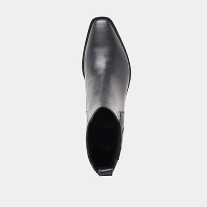 Dolce Vita SHOES | Faint H2O Waterproof Black Leather Booties