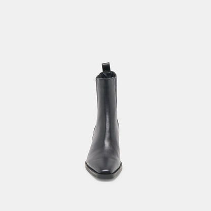 Dolce Vita SHOES | Faint H2O Waterproof Black Leather Booties
