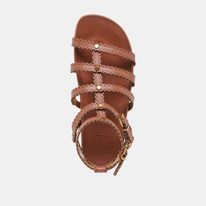 Dolce Vita SHOES | Susana Cognac Leather Sandals