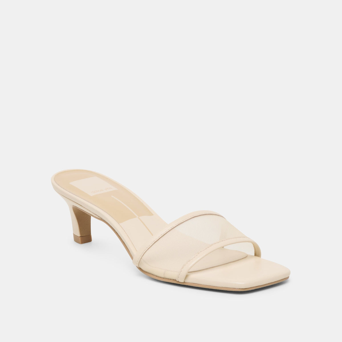 Dolce Vita SHOES | Rexa Mesh Creme Mesh Heels