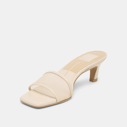Dolce Vita SHOES | Rexa Mesh Creme Mesh Heels
