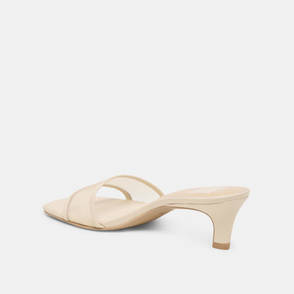 Dolce Vita SHOES | Rexa Mesh Creme Mesh Heels