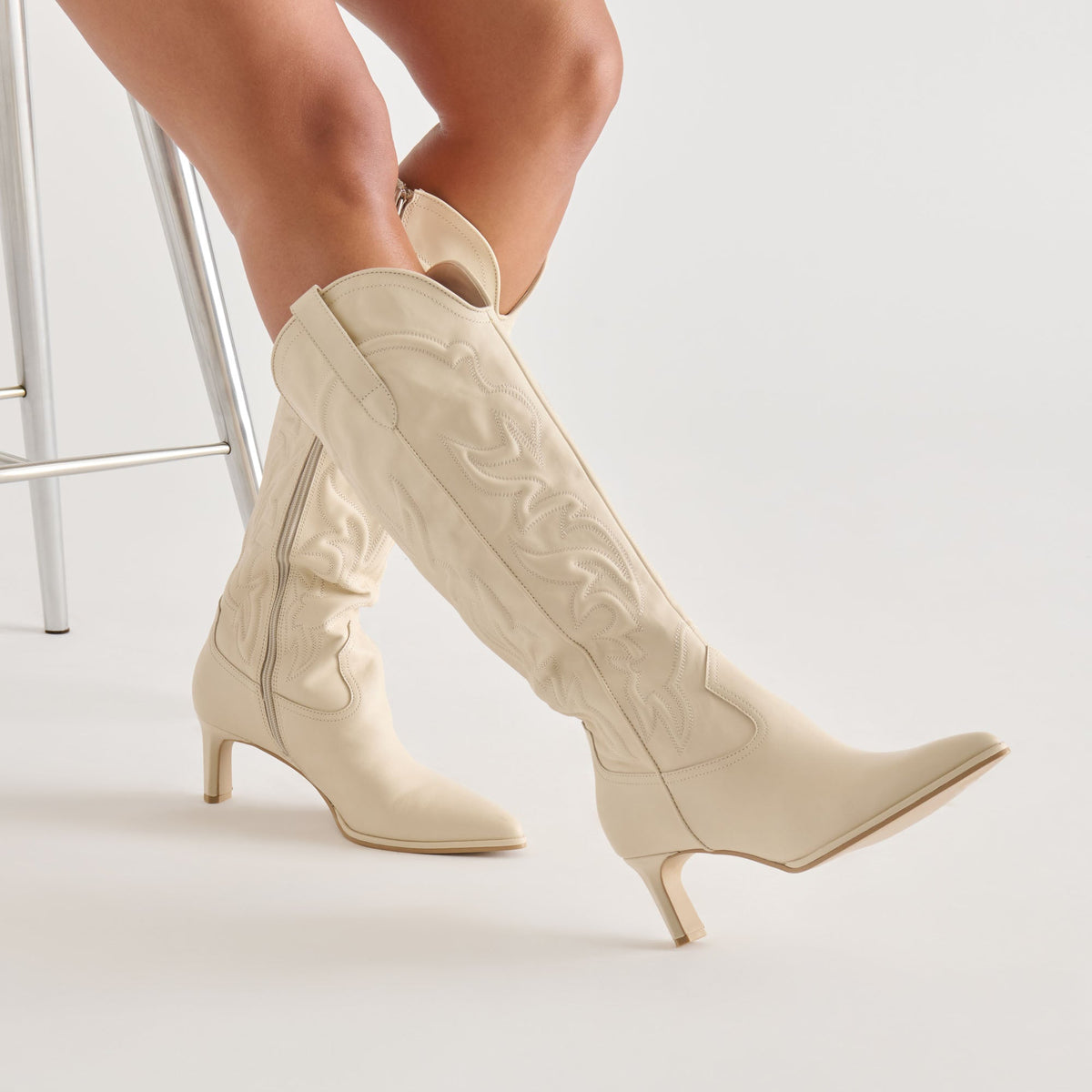 Dolce Vita SHOES | Alisa Creme Leather Boots