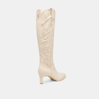 Dolce Vita SHOES | Alisa Creme Leather Boots