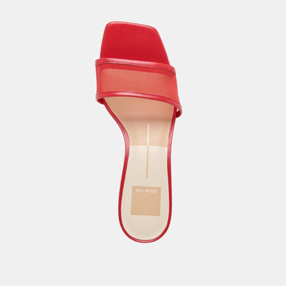Dolce Vita SHOES | Rexa Mesh Cherry Mesh Heels