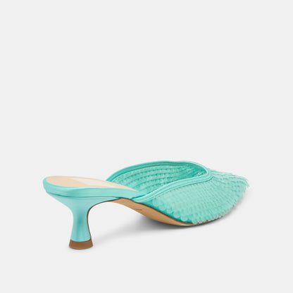 Dolce Vita SHOES | Cleo Sequin Aqua Sequin Heels