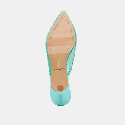 Dolce Vita SHOES | Cleo Sequin Aqua Sequin Heels