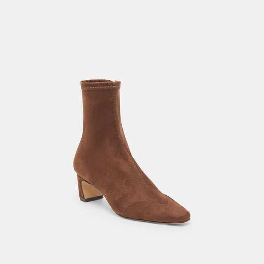 Dolce Vita SHOES | Anika Wide Dk Brown Stella Suede Boots