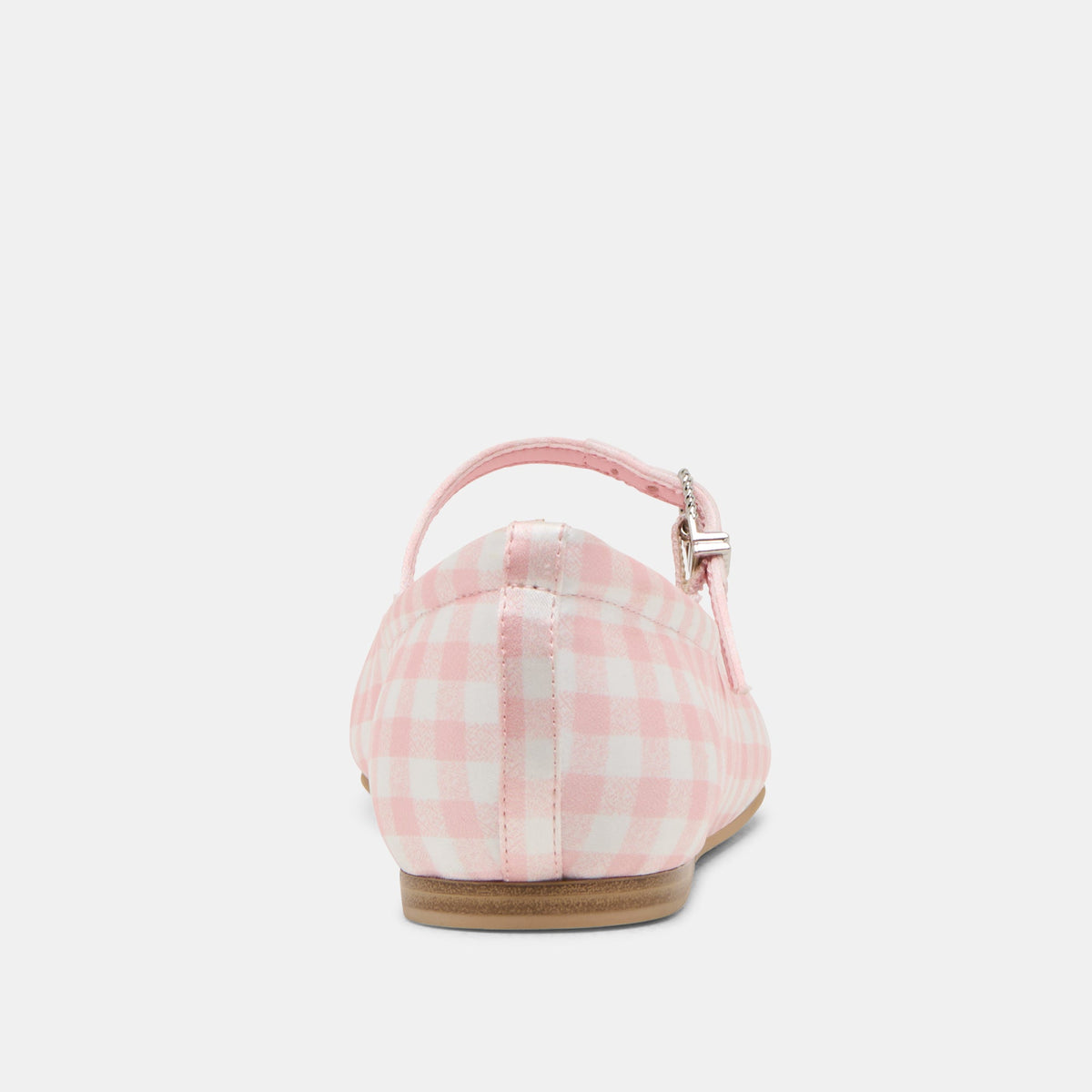 Dolce Vita SHOES | Reyes X Byrdie Golf Pink Plaid Gingham Wide Ballet Flats
