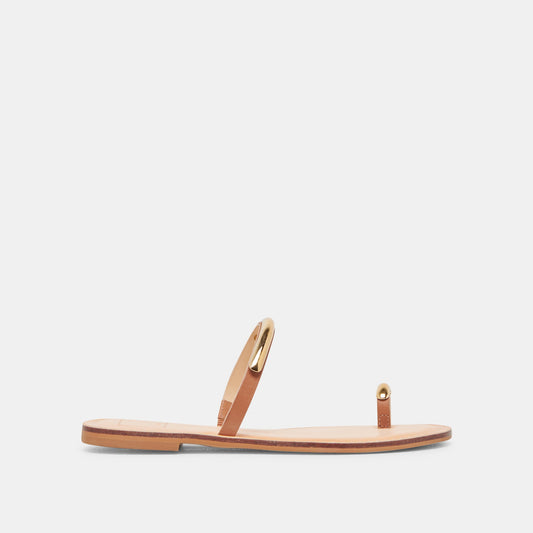 Dolce Vita SHOES | WINK WIDE SANDALS SADDLE LEATHER
 – Dolce Vita
