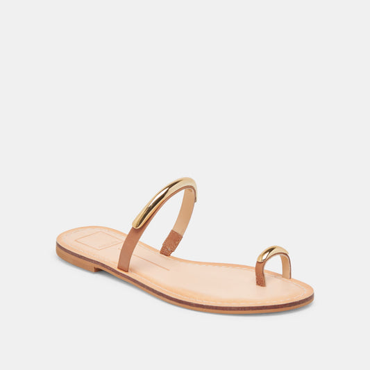 Dolce Vita SHOES | WINK WIDE SANDALS SADDLE LEATHER
 – Dolce Vita