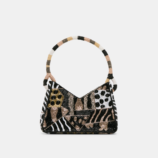 Dolce Vita HANDBAGS | Amelia Dark Multi Beaded Shoulder Bag