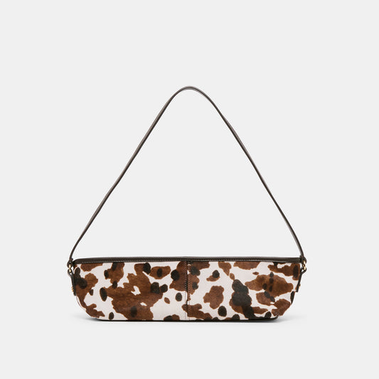 Dolce Vita HANDBAGS | Savaii Cocoa Calf Hair Shoulder Bag