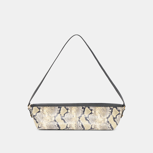 Dolce Vita HANDBAGS | Savaii Black White Snake Stella Shoulder Bag