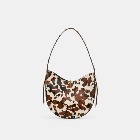 Dolce Vita HANDBAGS | Bree Cocoa Calf Hair Shoulder Bag