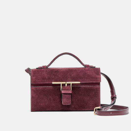 Dolce Vita HANDBAGS | Zannone Burgundy Suede Crossbody