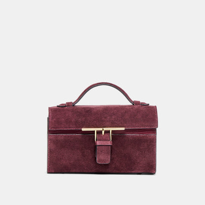 Dolce Vita HANDBAGS | Zannone Burgundy Suede Crossbody