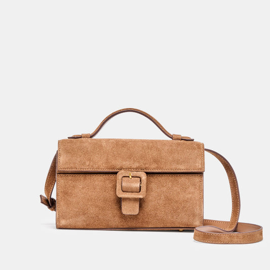 Dolce Vita HANDBAGS | Chris Camel Suede Crossbody