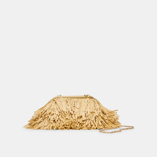 Dolce Vita HANDBAGS | Serina Natural Raffia Clutch