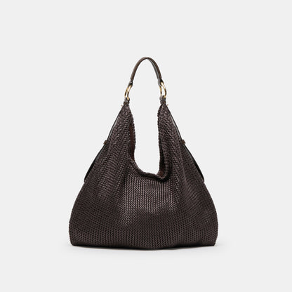 Dolce Vita HANDBAGS | Miriel Chocolate Raffia Tote