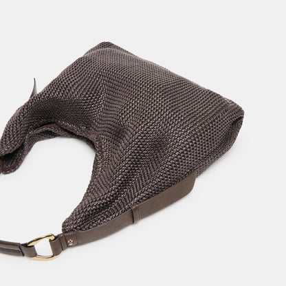 Dolce Vita HANDBAGS | Miriel Chocolate Raffia Tote