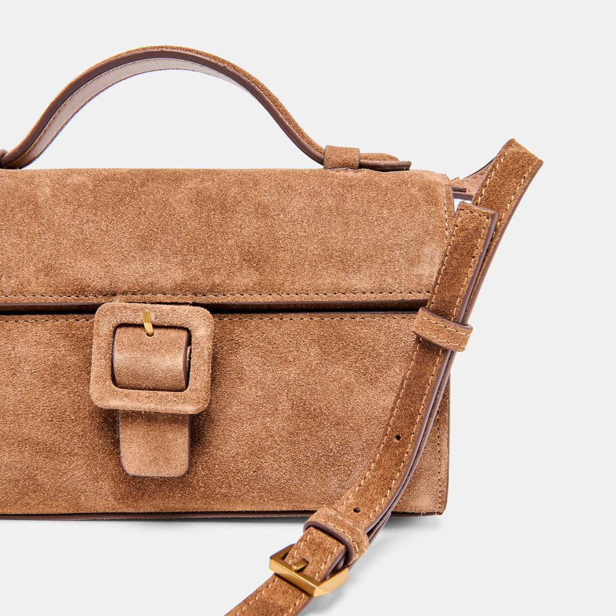 Dolce Vita HANDBAGS | Chris Camel Suede Crossbody