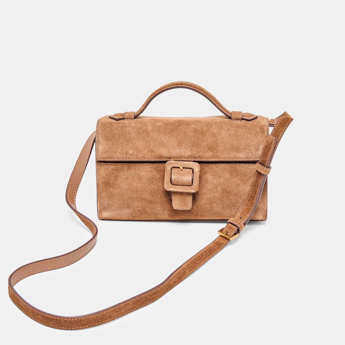 Dolce Vita HANDBAGS | Chris Camel Suede Crossbody