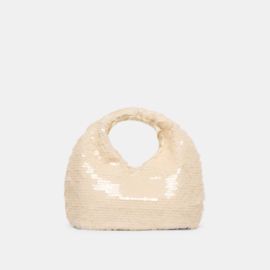 Dolce Vita HANDBAGS | Dahlia Sequin Ivory Sequin Handbag