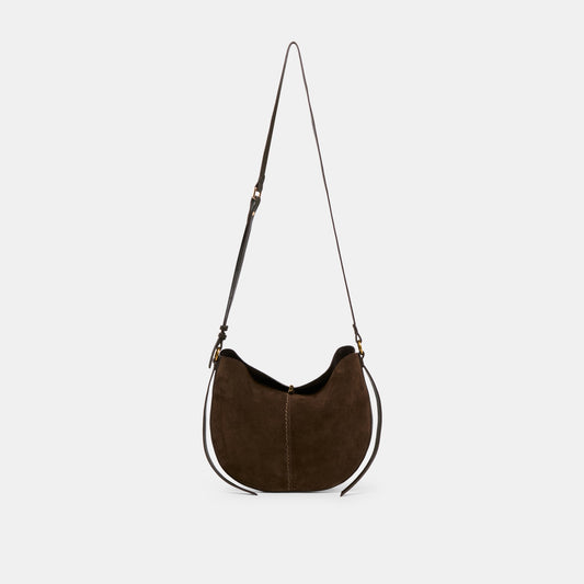 Dolce Vita HANDBAGS | Bennett Espresso Suede Crossbody