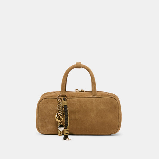 Dolce Vita HANDBAGS | SANTINA HANDBAG TAUPE SUEDE
 – Dolce Vita