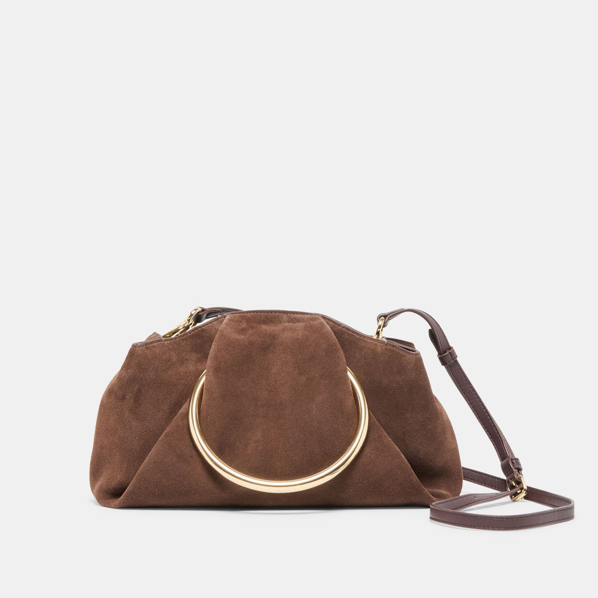 Dolce Vita HANDBAGS | Channing Espresso Suede Handbag