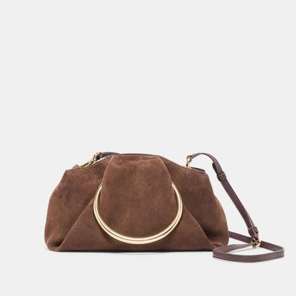 Dolce Vita HANDBAGS | Channing Espresso Suede Handbag