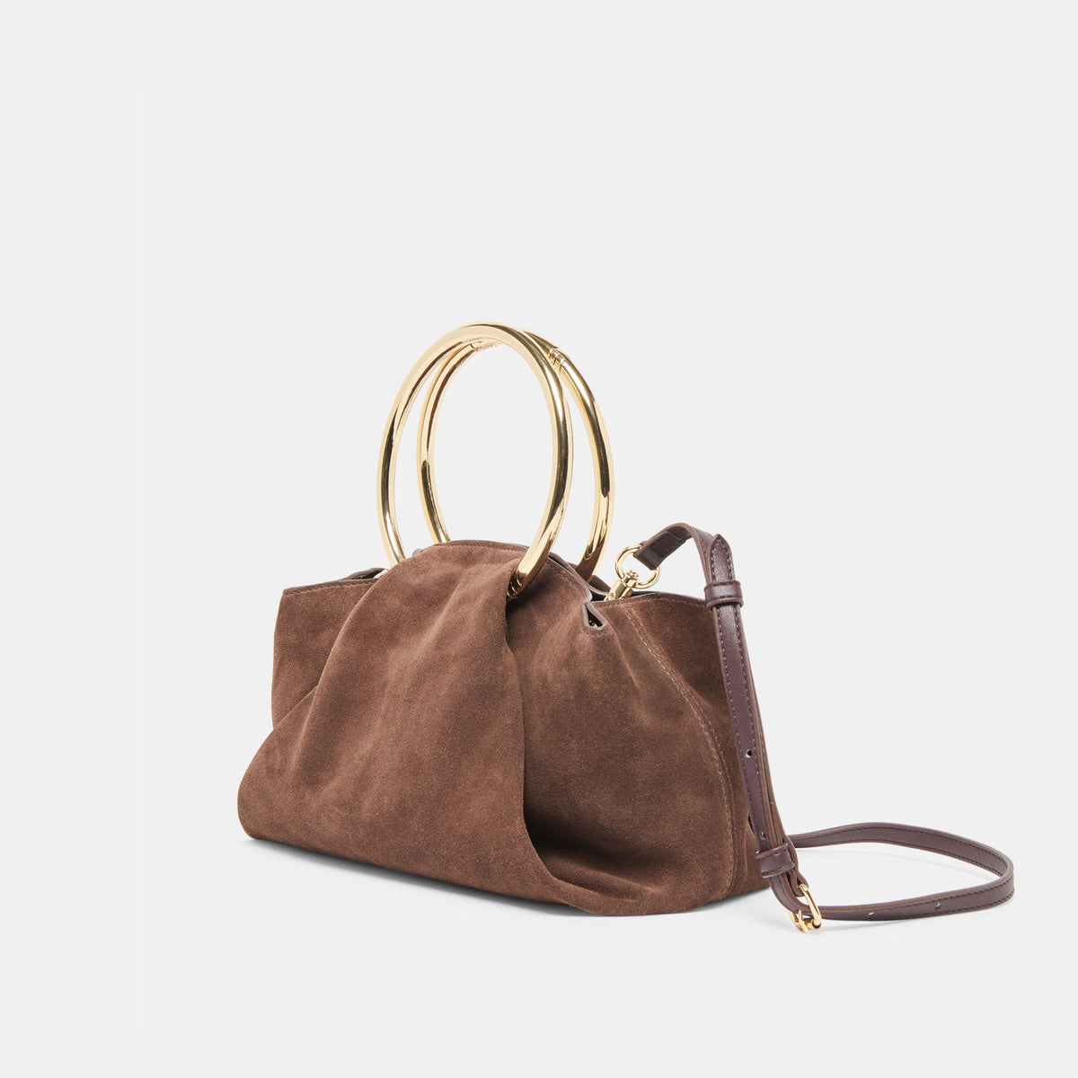 Dolce Vita HANDBAGS | Channing Espresso Suede Handbag