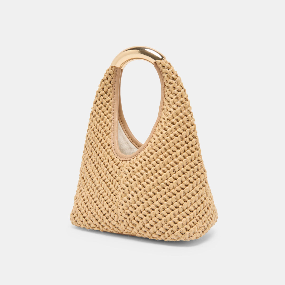 Dolce Vita ACCESSORIES | EVELISE Natural Raffia Mini Handbag