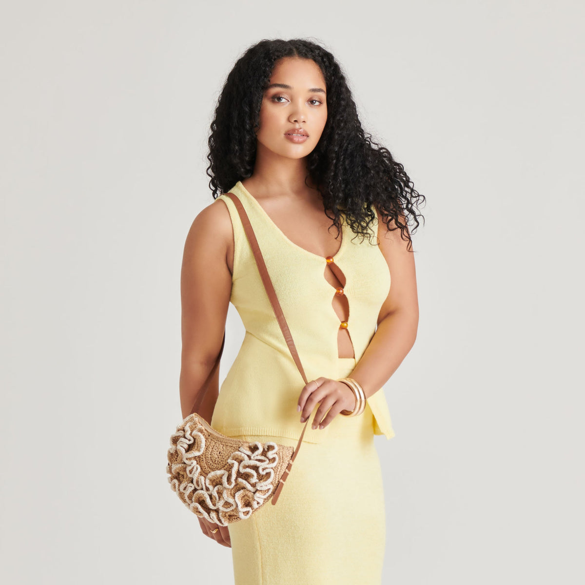 Dolce Vita ACCESSORIES | Atrani Natural Raffia Crossbody