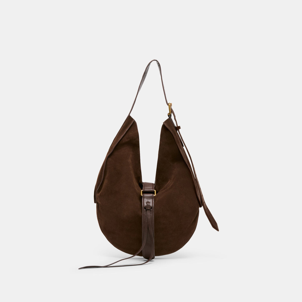 Dolce Vita ACCESSORIES | Oakley Chocolate Suede Tote