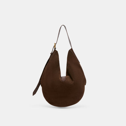 Dolce Vita ACCESSORIES | Oakley Chocolate Suede Tote