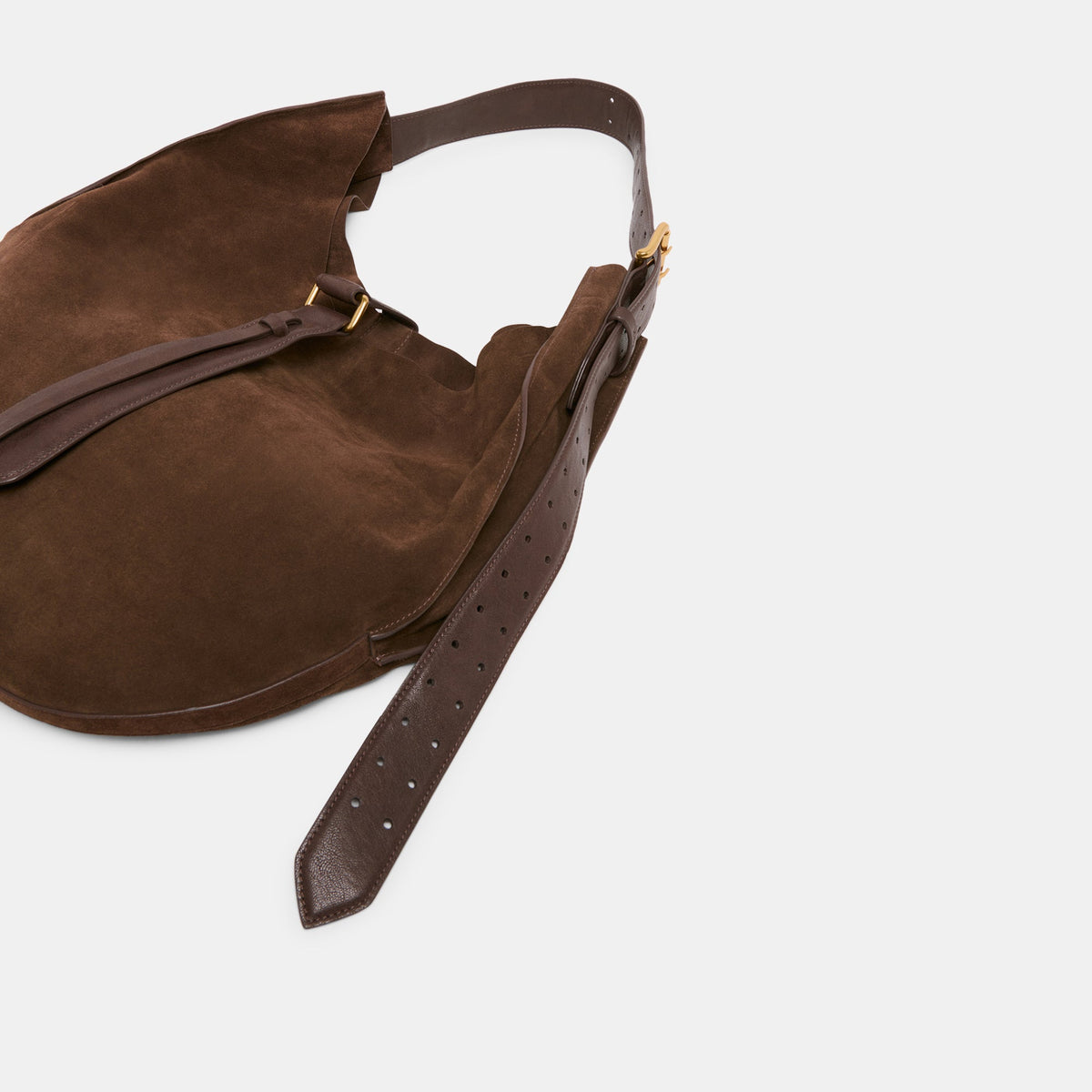 Dolce Vita ACCESSORIES | Oakley Chocolate Suede Tote