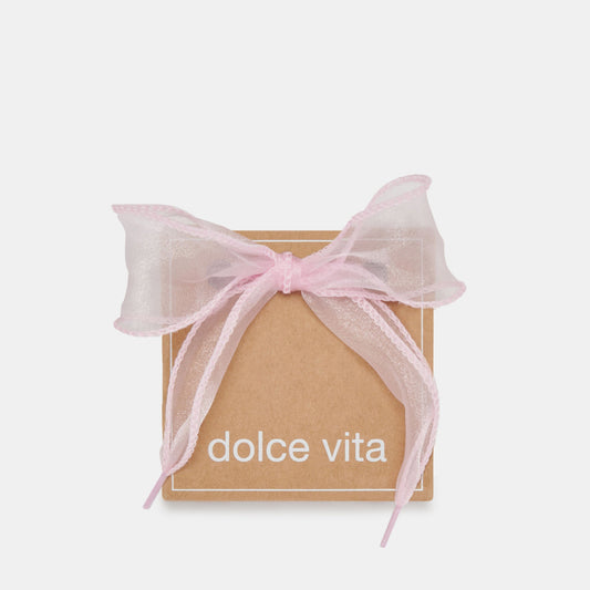 Dolce Vita ACCESSORIES | CURLY ORGANZA LACE LIGHT PINK
 – Dolce Vita